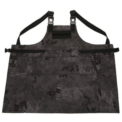 Tactical Vest Apron Men Women 12 Pockets Camouflage Work Apron Outdoor Clothes Accessories Camping Picnic Garden  Wear-resisting
