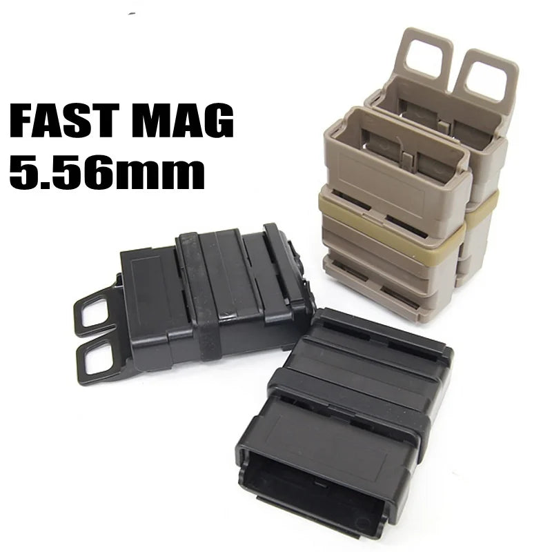 &Tactical  FastMag Pouch for AR15/M4 5.56, Airsoft Magazine Holder, Hunting Vest & Waist Bag EDC Accessory
