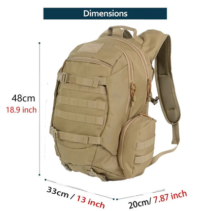 45L Waterproof Fishing Hunting Backpack Outdoor Rucksacks Tactical Sports Camping Hiking Trekking Bags Wholesale
