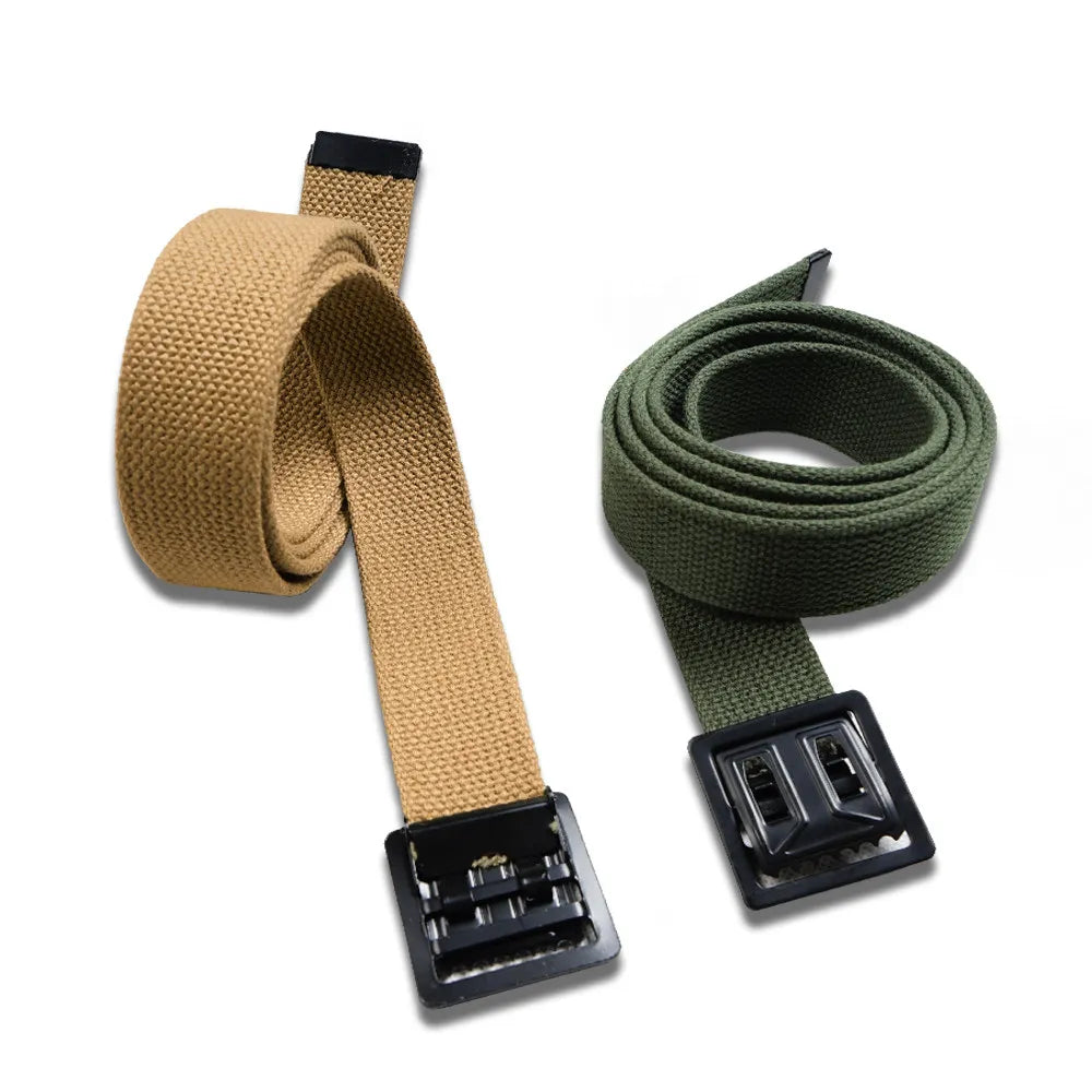 Vintage US Military Inner Belt Crafted with Thickened Sturdy Webbing. Highly Restored D-Day Normandy Landing Classic Style
