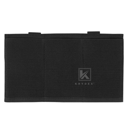 KRYDEX Fast Draw Tactical Elastic Magazine Pouch Single Double Triple 5.56 .223 M4 M16 Mag Pouch Molle Carrier Hunting Accessory