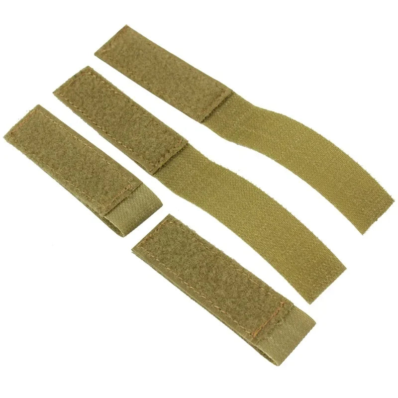 4PCS Molle Strip Adapter Vest Backpack Patch Panel Hook&Loop Converter Ribbon Strips Badges ID Patches Display Holder