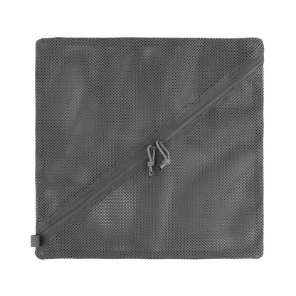 Tactical Style Mesh Pouch Outdoor Camping Travel Clothing Hat Storage Bag Clutter Recycling Pack Breathable Quick Drying 16x16"