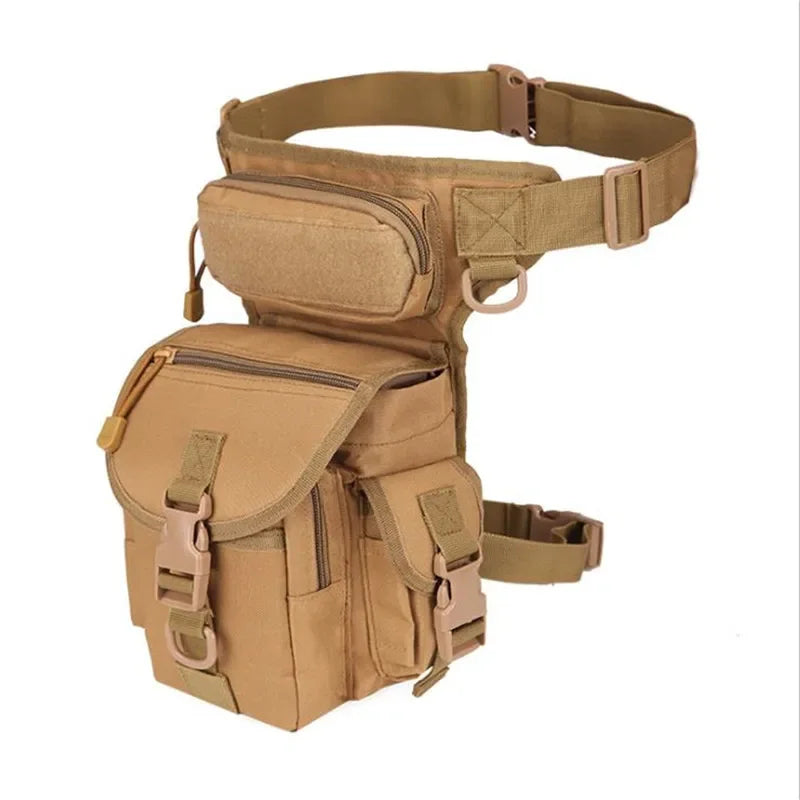 Waist Bag Tactical Cycling Leg Bag Men's Waterproof and Anti-fall Practical Thigh Bag Multi-purpose Belt