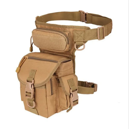 Waist Bag Tactical Cycling Leg Bag Men's Waterproof and Anti-fall Practical Thigh Bag Multi-purpose Belt