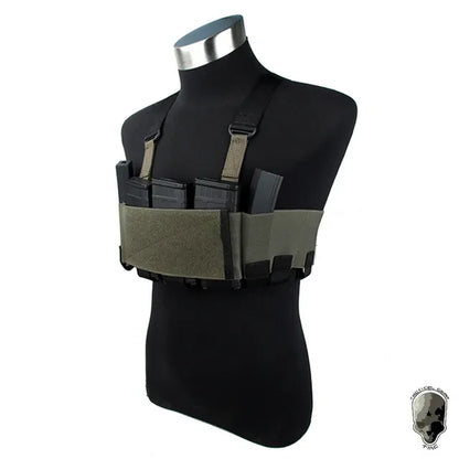 TMC Lightweight Low Visibility RD Chest Rig w/ 5.56 Mag Pouch Citizen Urban Tactical Gear TMC3533