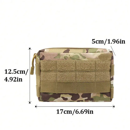 EDC Tactical Pouch Waist Pack Compact Utility Pouches Waist Belt Bag Medical Bags Phone Case Outdoor Hunting Accessories