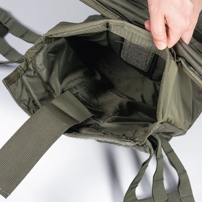117 Tactical Vest RG/MC - 1000D IR & Flame Resistant Lightweight Plate Carrier, Quick Release, MOLLE Compatible