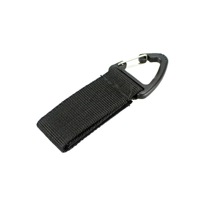 Outdoor Camping Hiking Climbing MultiTool Molle Nylon Webbing Clip EDC Tool Belt Ribbon Keychain Clasp Hook Carabiner Buckle