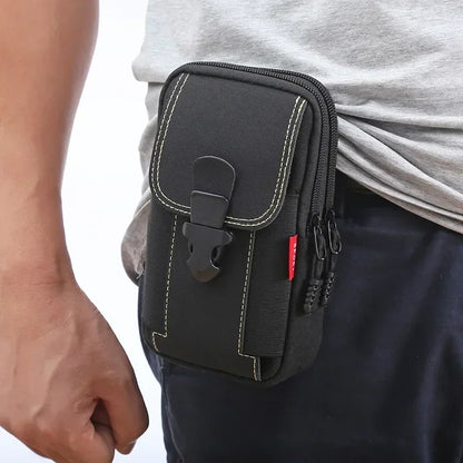 Molle Tactical Pouch Belt Waist Pack Men Small Pocket Survival Tool Bag for Running Travel Camping Hunting Airsoft