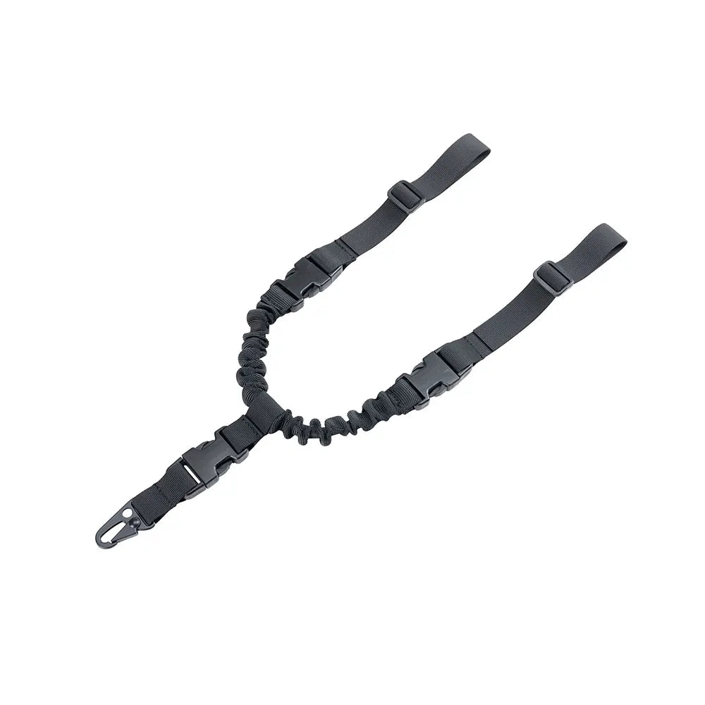 EXCELLENT ELITE SPANKER Tactics Telescopic Hanging Rope Quick Release Bungee Sling Dual Use Adjustable Lanyard Telescopic