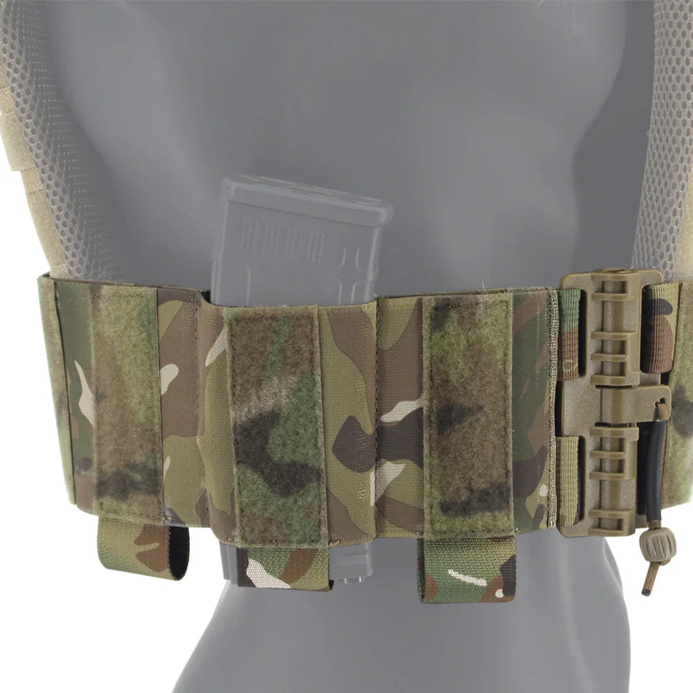 New Style Tactical FCSK Vest Quick Release Buckle Set FCPC Vest Plate Carrier Elastic Cummerbund Waist Cover Gear