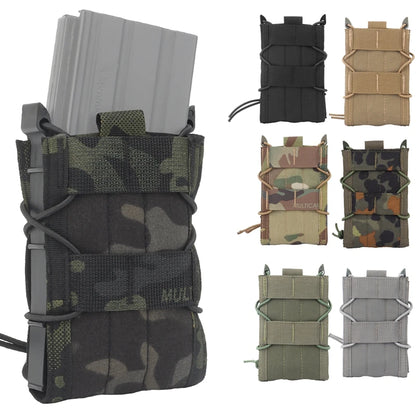 5.56 Magazine Pouch Tactical AK AR M4 AR15 Single Magazine Bag Rifle Pitol Molle Mag Holster Pouch for Hunting CS