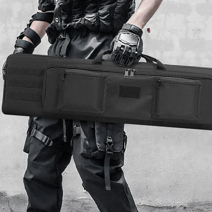 100 120cm Gun Bag Rifle Case Backpack Long Gun Carry Handbag Sniper Airsoft Rifle Gun Backpack Shoulder Bag for Hunting Accessor