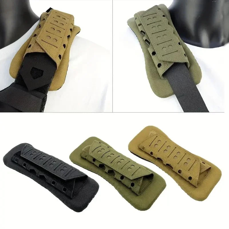 Tactical Shoulder Pad Strap Cushion Non-Slip EVA Foam Backpack Shoulder Protector Outdoor Hiking Shoulder Liner For Men New