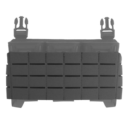 Tactical MOLLE Plate For Multi-caliber Triple Mag Pouch Placard 2nd Layer Expand Outdoor Hunting Vest Plate Carrier Accessories