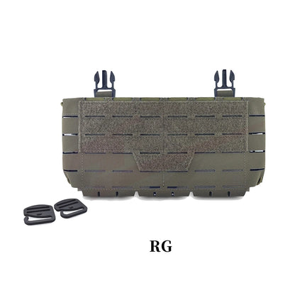 New Tactical Chest Hanging Main Body Front Panel Bag for ARC Placard V4 Vest Triple 5.56 Magazine Storage Pouch
