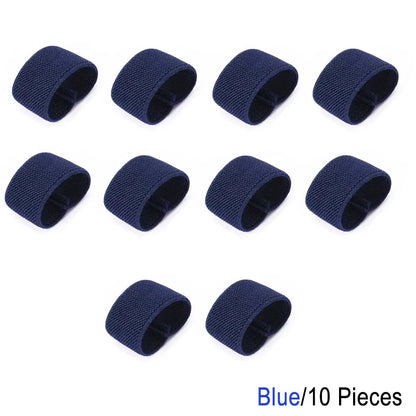 10 Pcs Elastic Belt Loop Holder Durable Belt Keepers Tactically Belt Holder Retainers Band Organizers for Service Belt