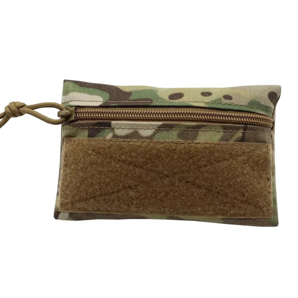 Fwoyonze Tactical Micro Candy Pouch Portable Storage Bag For MK3 MK4 Chest Rig Vest Hunting Vest Pouch