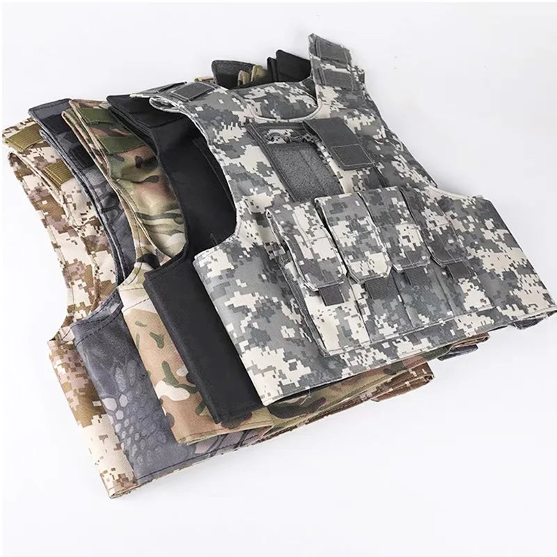 Tactical Kids Airsoft Vest Children Combat Outdoor CS Vests Paintball Camouflage Waistcoat Shooting Protect Gear Sniper Uniform
