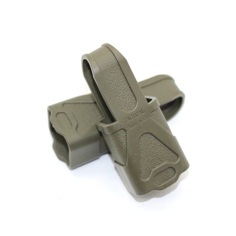 6/10PCS Tactical 9mm Magazine Pouch Rubber Holster Universal Pistol Mag Sleeve Cover for G17 19 Beretta M9 SIG P226