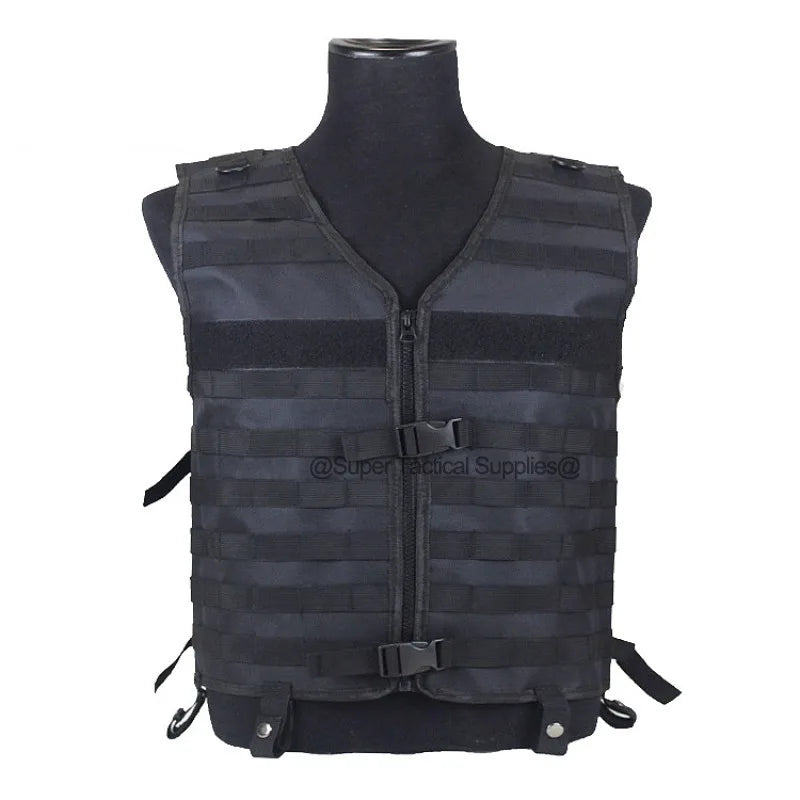 Adjustable Tactical Vest Field Hiking Load Carrier Hunting Vests Airsoft Molle Gear Security Guard Suit Breathable Sport Clothes