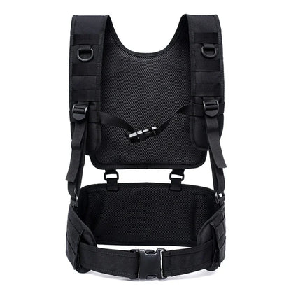 Detachable Tactical Vest Molle Chest Rig Airsoft Waist Belt Duty Belt Army Paintball Equipment Outdoor Hunting Vest