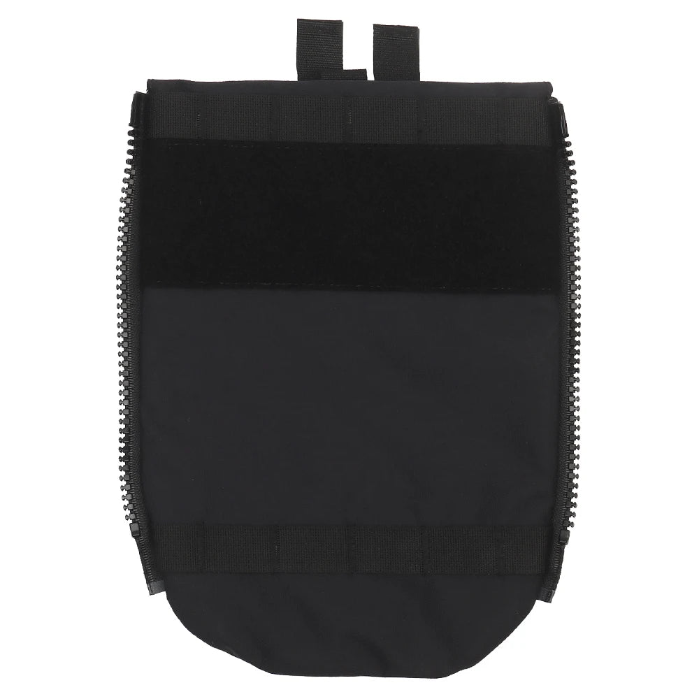 V5 FCPC Tactical Vest Backplate Supplement Sub-package Water Bag Double Zipper Militar Map Bag Hunting Airsoft Vest Accessories