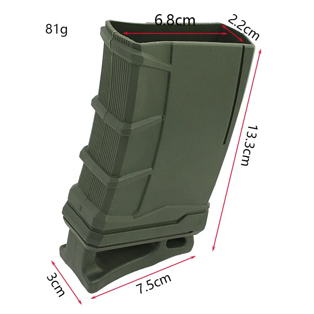 Quick Draw Rubber Magazine Holster for M4/M16 5.56 Airsoft Tactical Non-Slip Mag Pouch Hunting Accessory - SINAIRSOFT