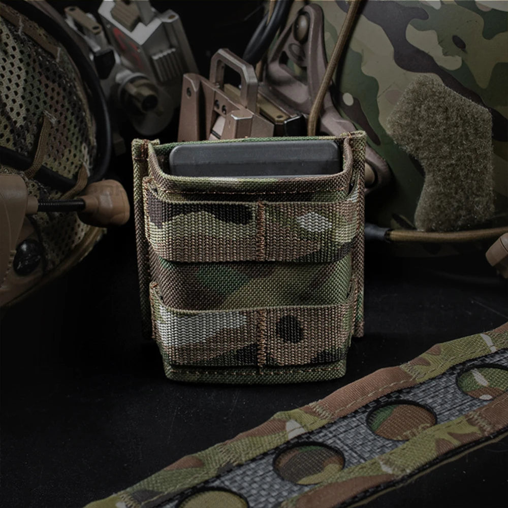 FAST 5.56 Single Mag Bag Molle System Gunstock Hunting Equipment M4 Air Gun Accessories Hunting Magazine Bag