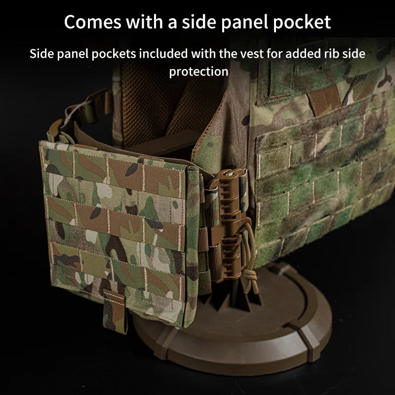 Tactical Vest Plate Carrier 3.0 Israel Israel Quick Release System Fast Adjust Cummerbund Military Airsoft Hunting Gear