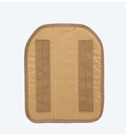2 Pieces Removable Molded Tactical Vest Pad for Paintball Game Vest Tactical Plate Carrier Vest Cushion 26x33cm