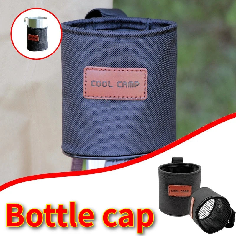 Bike Cup Holder Oxford Cloth Water Bottle Holder for Bike Scratch-resistant Water Bottle Holder Outdoor Camping Cup Set for Bike