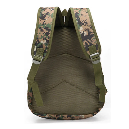 20L mini backpack suitable for outdoor camping and hiking, equipped with multiple compartments and pockets