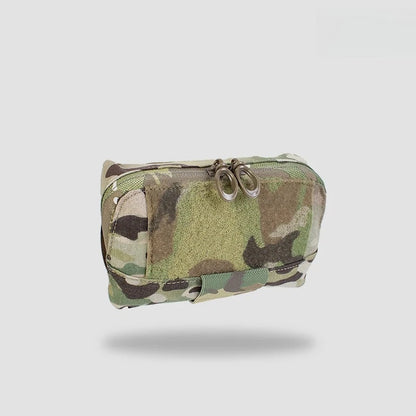 Tactical Admin Pouch Olive Green MOLLE AIRSOFT Functional Chest Lightweight EDC Utility Pouch Multi-Function Belt-Pouch