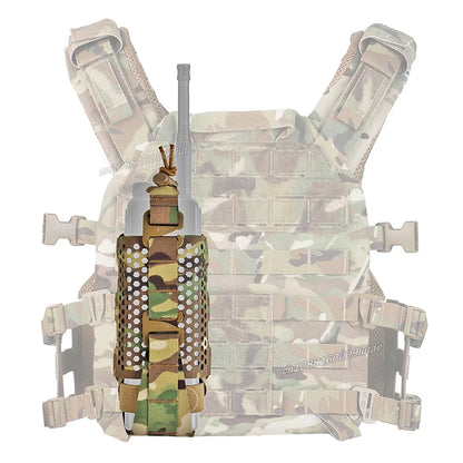 Tactical ARC Radio Pouch MPU5 PRC163 152 148 PTT Holder Bag SC Style Hunting Molle Accessories Walkie-Talkie HIVE Storage Pocket