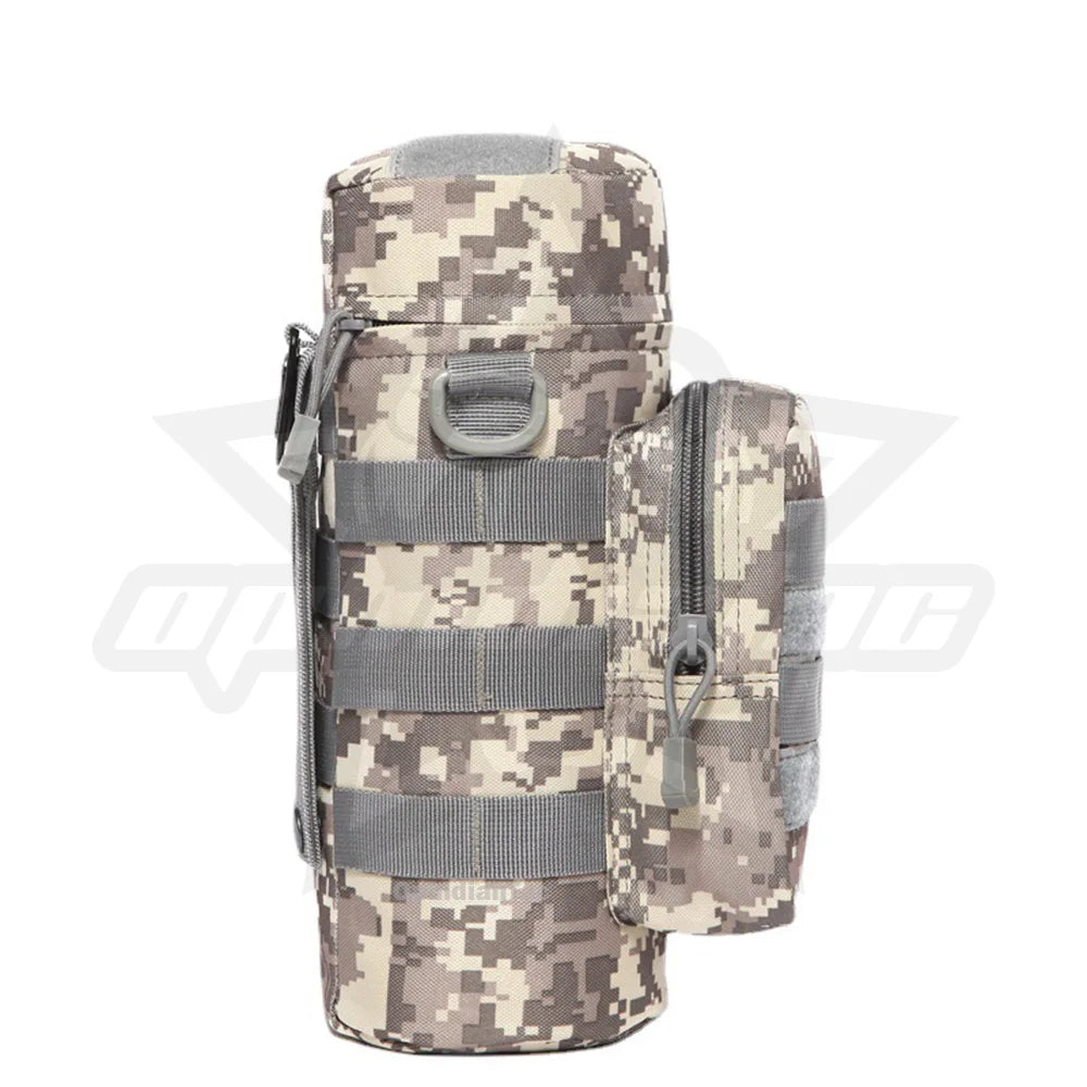 OPHIDIAN Portable Water Bottle Bag Water Bottle Holder Molle Water Bottle Bag Suitable for Outdoor Camping Hiking Fishing