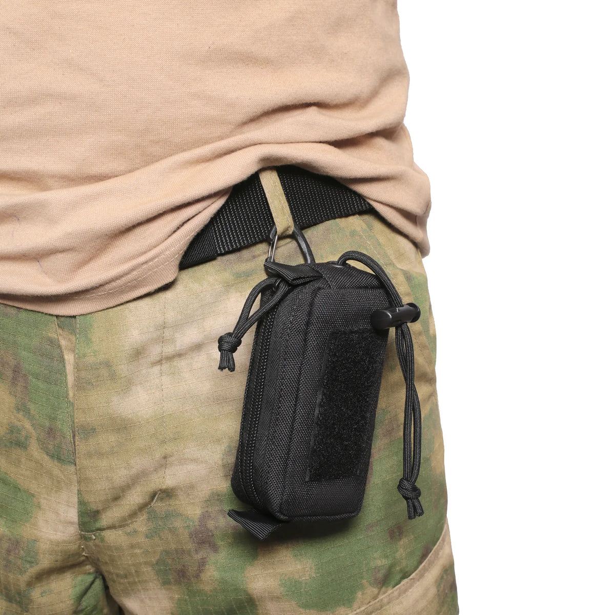 Mini Molle Pouch EDC Wallet Belt Waist Pack Bag Utility Key Purse Outdoor Hunting Hiking Camping Accessories Organizer Bags