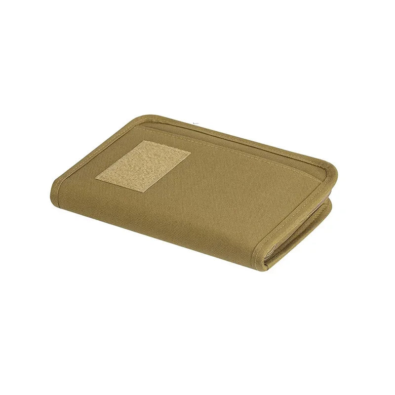 Tactical Padfolio Ring Binder with A4 A5 A6 Sheets of Loose-Leaf Paper Military Memorandum A5 Weatherproof Outdoor Notebook