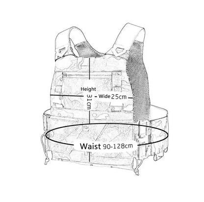 Pew Tactical FCSK 3.0EX Version Fast Release Tactical Vest Plate Carrier Airsoft Fcsk2.0