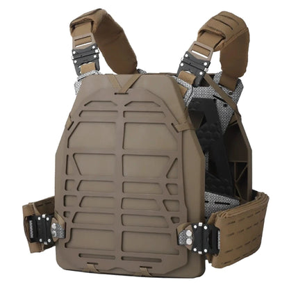 Modular 3D Tactical Armor,Paintball Vest, Airsoft Protective Plate Carrier, Quick Release PFM Outdoor Hunting Vest Training Gear