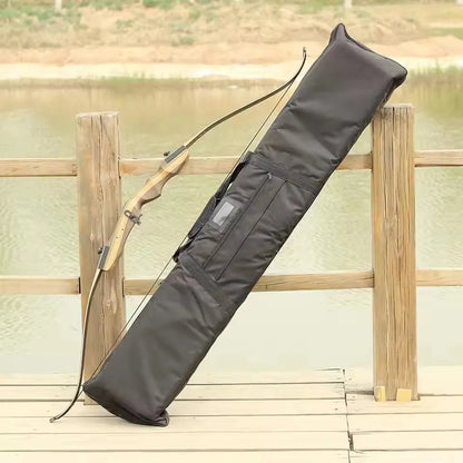 Archery Recurve Bow Storage Bag Handle Carrying Shoulder Backpack Case for Hunting Outdoor Takedown Recurve Bow and Arrow Accy