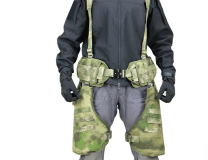 Level IIIA Soft Core Self-Defense Tactical Leg Guards Protection Quick-Release XL Size Thigh Guard