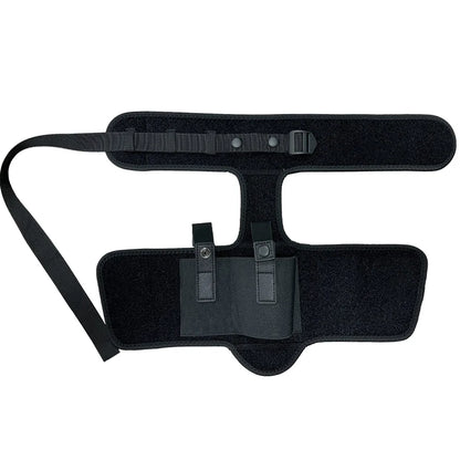 Tactical Ankle Holster for Glock Concealed Adjustable Pistol Holster Leg Carry Gun Holster with Magzine Pouch Handgun Leg Holder