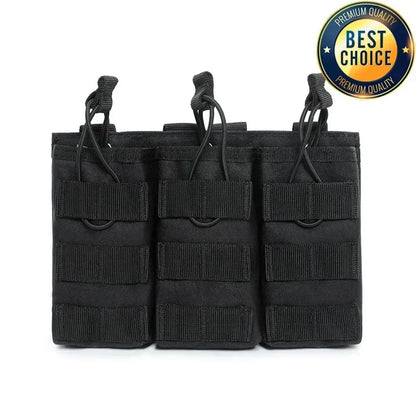1000D Tactical Magazine Pouch Double/Triple/Quadruple Mag Pouch Training Ak 7.62/5.56mm M4 Ar Rifle Hunting Accessories