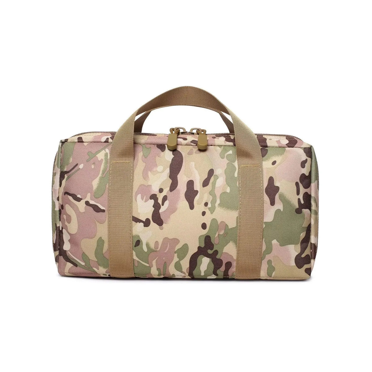 Tactical Storage Handbag Portable Universal Pistol Case with Magazine Pouch Outdoor Hunting Sundries Carry Bag for Shooting Gear