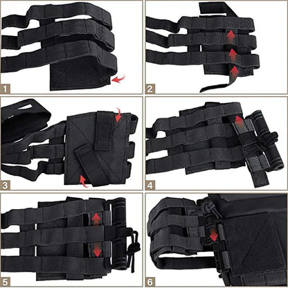Universal Tactical Vest Quick Release Buckle Kit Airsoft Vest Quick Removal Set for Hunting 1PCS/2PCS Options Available