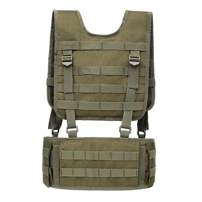 Detachable Tactical Vest Molle Chest Rig Airsoft Waist Belt Duty Belt Army Paintball Equipment Outdoor Hunting Vest