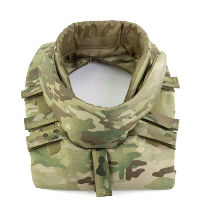 TCmaoyi Large-Area Protection Adjustable Tactical Neck Guard Neck Protector Tactical Vest Expansion Kit