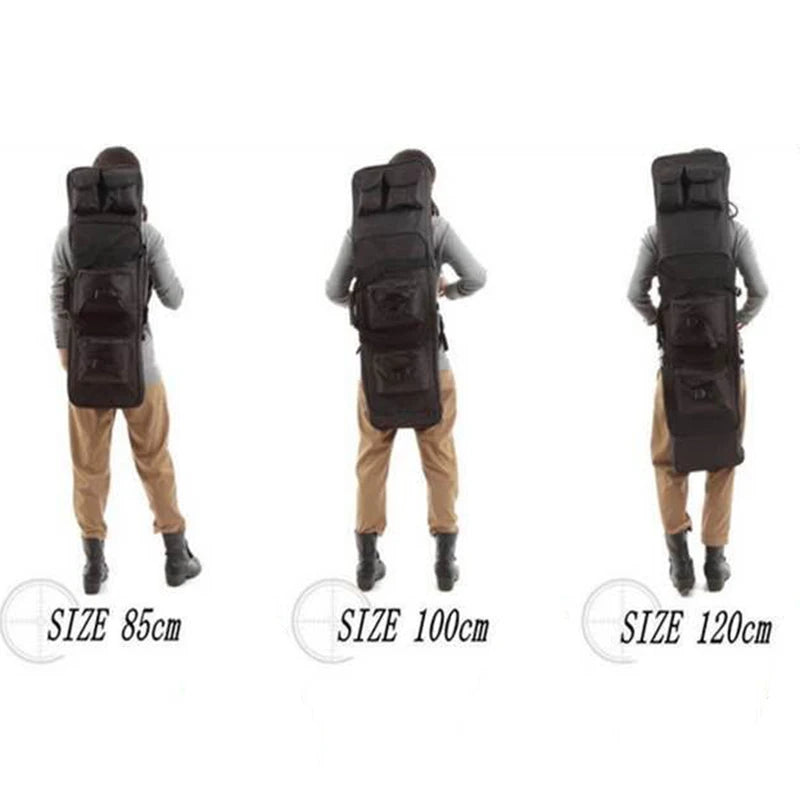 85 100 120cm Tactical Gun Bag Nylon Backpack Case Rifle Bag Sniper Airsoft Shooting Carry Shoulder Bags For Hunting Accessories